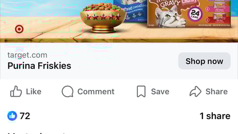 Facebook ad