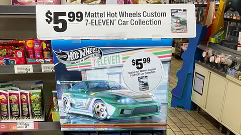 7-Eleven-Hot Wheels-Floorstand