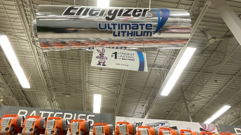 Energizer ceiling