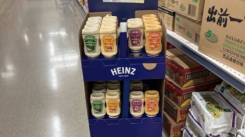 Heinz floorstand