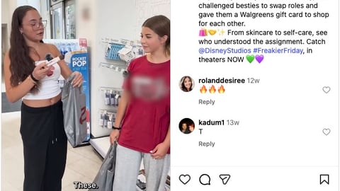 Walgreens 'Freakier Friday' Instagram Update