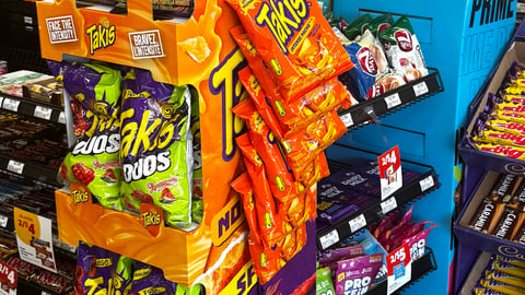 Takis Duos 'Face the Intensity' Floorstand