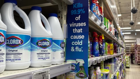 Shelf Talker Clorox