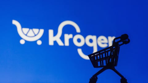Kroger Logo and Shopping Cart