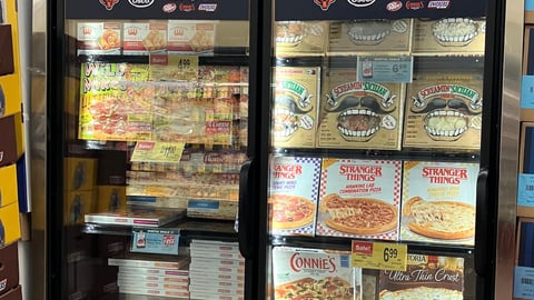Jewel-Osco 'Chicago Bears Partners' Refrigerated Display