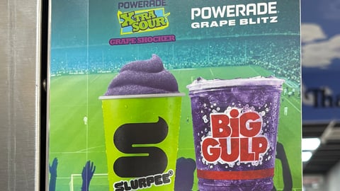 7-Eleven Powerade Hero Image Sign