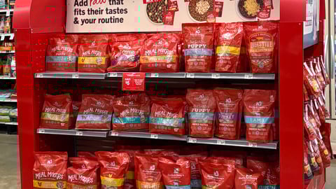 PetSmart Stella & Chewy's 'Feed Them Right' Gondola