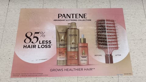 Pantene Floor Cling
