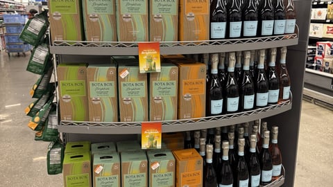 Walmart endcap