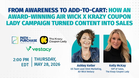 Webinar - From Awareness to Add-to-Cart: How an Award-Winning Air Wick x Krazy Coupon Lady Campaign Turned Content Into Sales