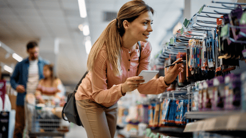 Woman BTS Shopping