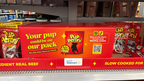 Walmart Pup-Peroni Shelf Tray Teaser