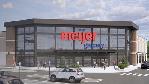 Meijer Grocery store rendering