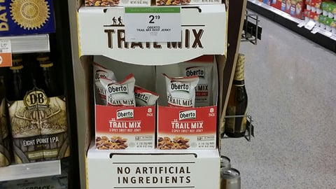 Oberto 'You Get Out What You Put In' Floorstand