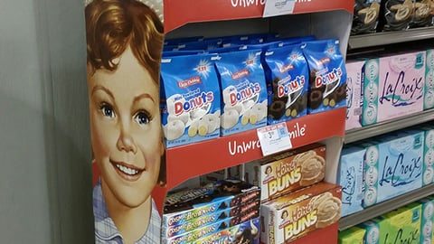 Swiss Miss 'Unwrap A Smile' Floorstand