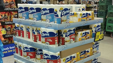 Charmin Aisle Display