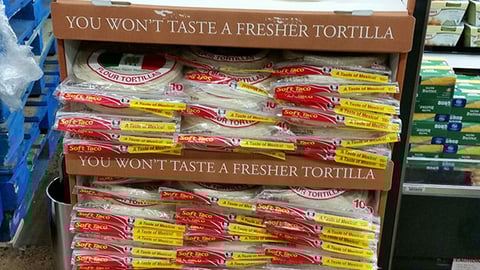 Ole 'Fresher Tortilla' Floorstand