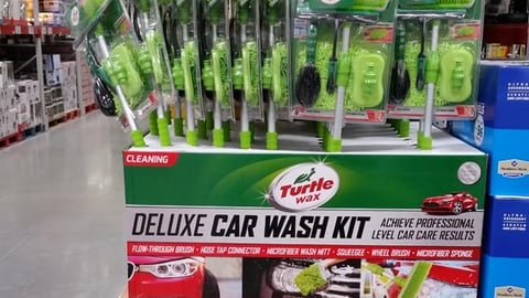 Turtle Wax 'Professional Level Car Care Results' Pallet Display