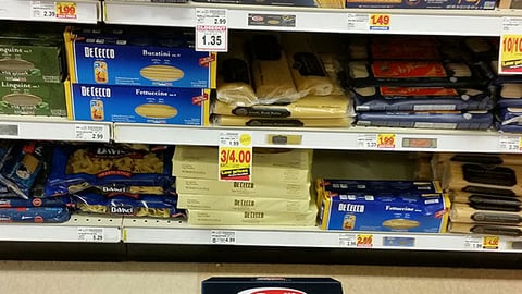 Barilla 'Inspire Your Inner Goumet' Floor Cling