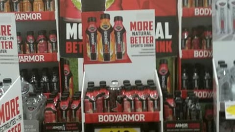 Body Armor 'More Natural Better' Floorstand