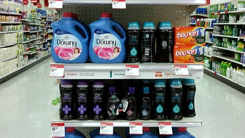 Target P&G 'Get Laundry Fresh' Endcap