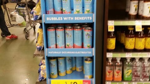 Vita Coco 'Bubbles With Benefits' Floorstand