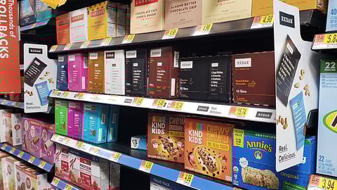 RX Bar Shelf Shelf Talkers