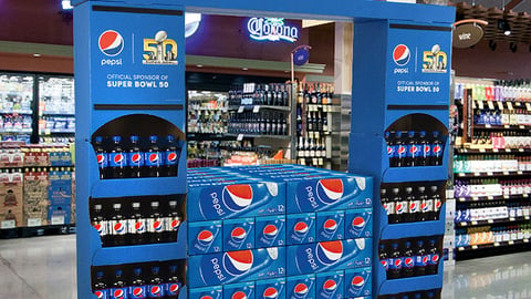 Pepsi Super Bowl 50 Spanner/Merchandiser 