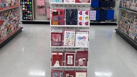 Papyrus Valentine's Day Endcap