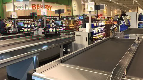 Lidl Checkout Lanes