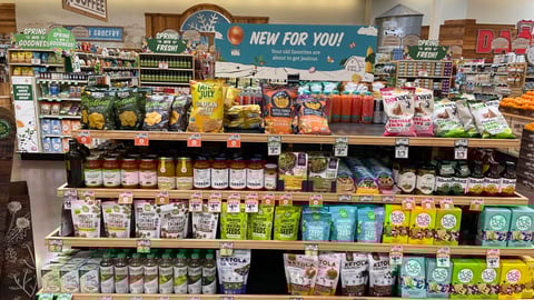 Sprouts 'New For You' Display Header