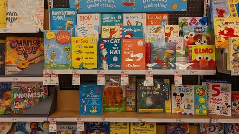 Target 'Kids' Favorite Friends' In-Line Display