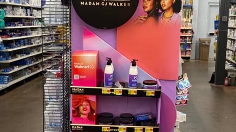 Walmart Madam 'Respect Protect' Endcap Display