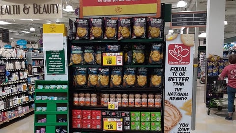Harris Teeter 'Equal To Or Better Than The National Brands' Side Panel