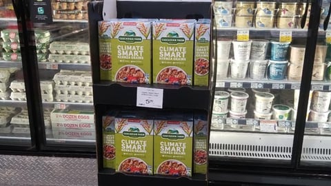 Cascadian Farm 'Limited Edition' Floorstand