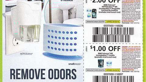 Febreze 'Spaces Big and Small' FSI