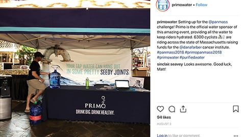 Primo #PanMass2018 Instagram Update