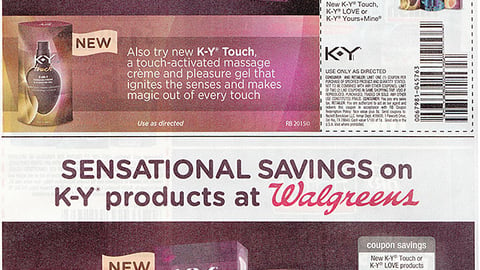 KY Walgreens 'Ignite Serious Passion' FSI