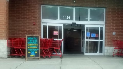 Trader Joe's A Frame Signage