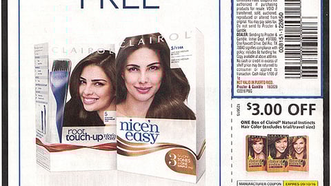 Clairol BOGO FSI