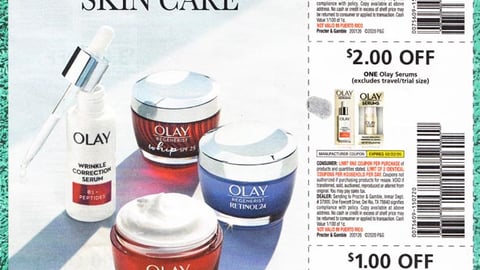 Olay 'Game Changing Skincare' FSI