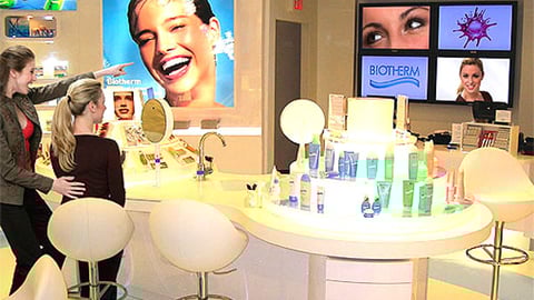 Biotherm Digital Signage