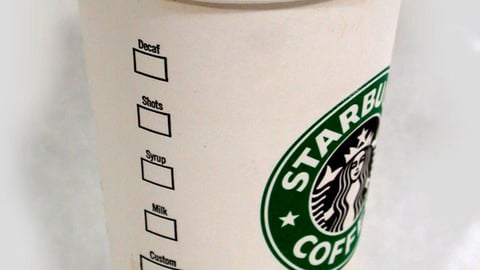 Starbucks Coffee Cup