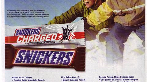 Snickers Stop & Shop Sweeps FSI