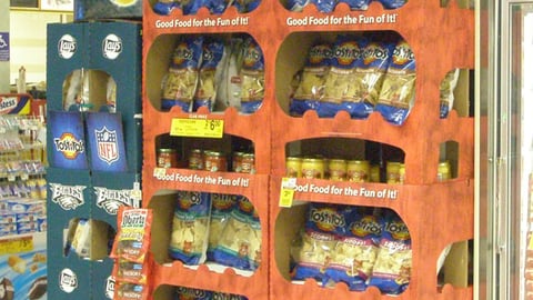 Doritos 'Crash the Super Bowl' Endcap