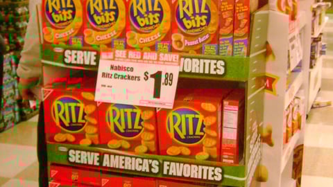 Kraft Super Bowl Floorstand