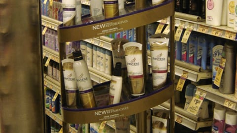 Pantene PRO-V Restoratives Floorstand