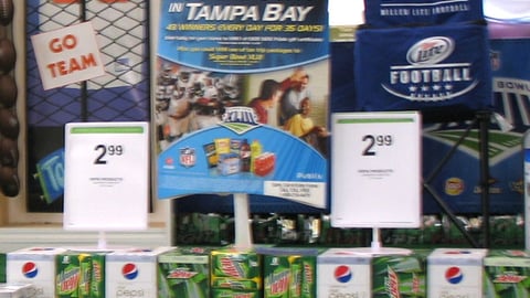 PepsiCo Publix Super Bowl Pole Topper