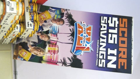 Pepsi-Cola Super Bowl Sign