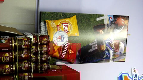 Frito-Lay Super Bowl Sign